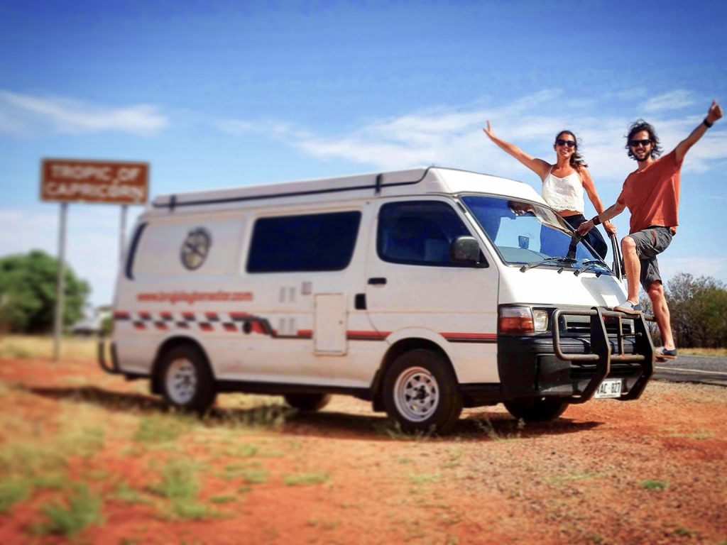 roadtrip por australia en campervan