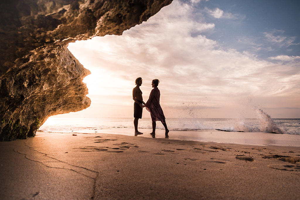 atardecer en Bali Uluwatu