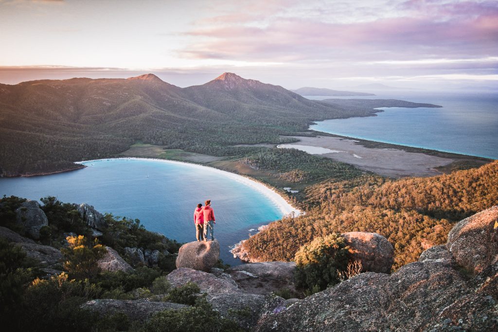 Amanecer en Mt Amos, Tasmania