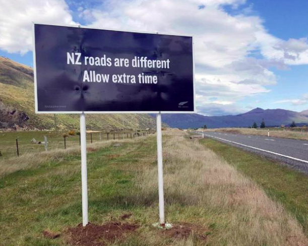 new zealand roads are differente