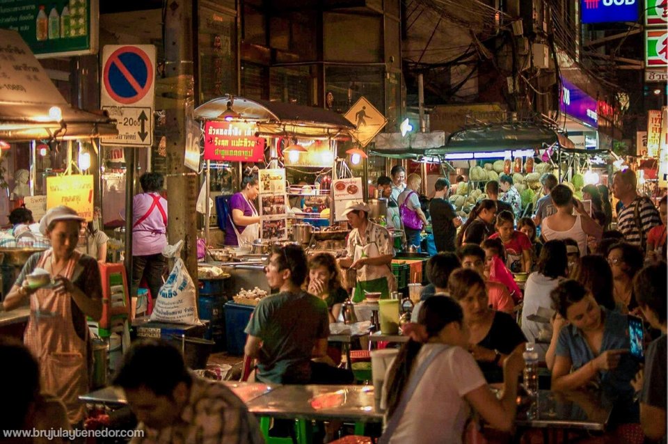 Las calles de Bangkok