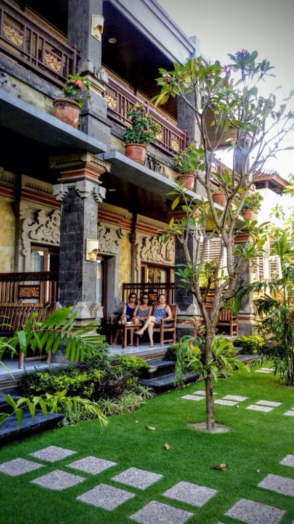 uno de los hoteles que nos quedamos en Sanur