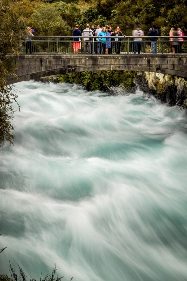 Huka Falla en Taupo