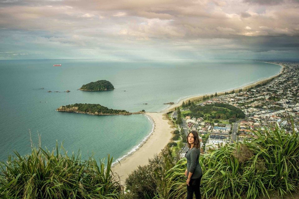 vistas a mount maunganui en tauranga nueva zelanda