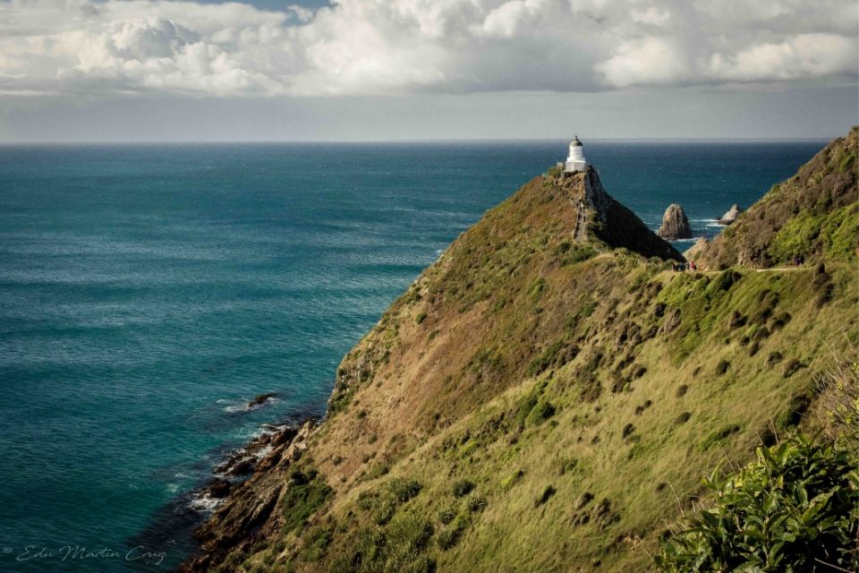 Islotes Nugget Point en Nueva Zelanda