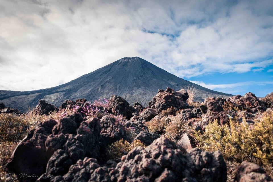 vistas del volcán 