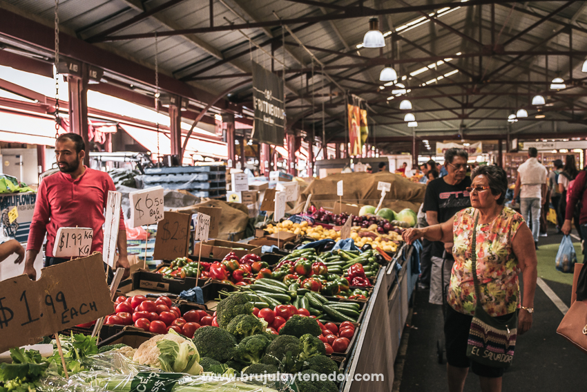 Siempre prefiere los mercados locales