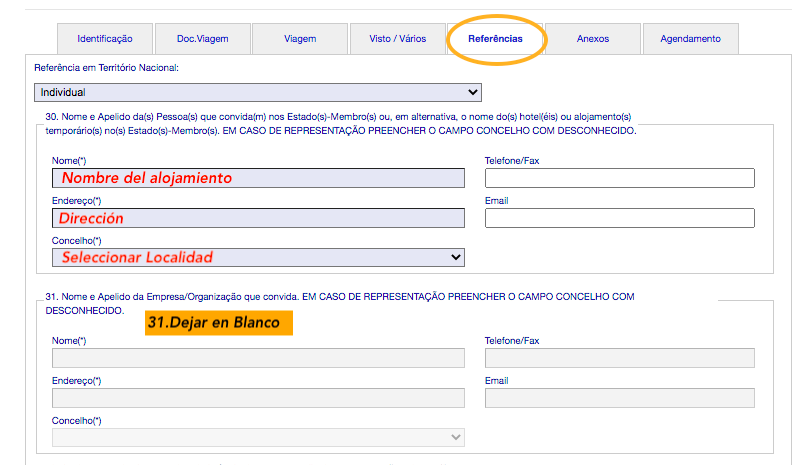 paso a paso-working holiday portugal formulario 8