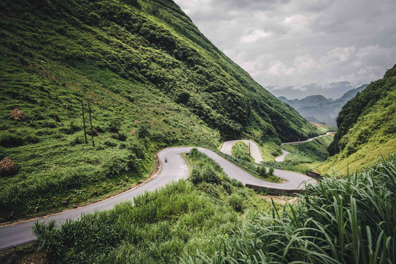 ruta de culebra en Ha Giang Loop