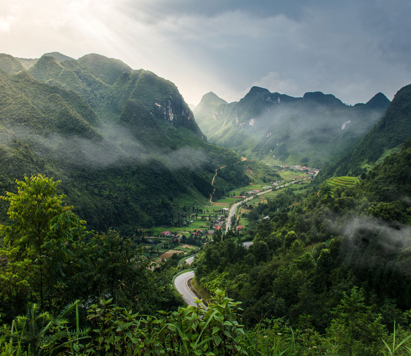 paisajes del norte de vietnam