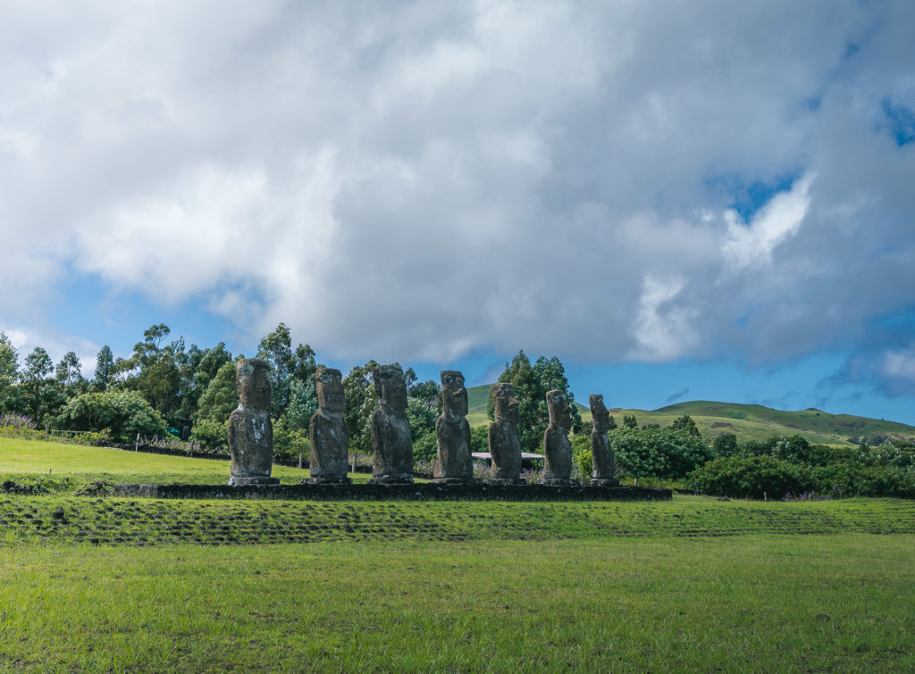 recorrer Rapa Nui Brujula y tenedor